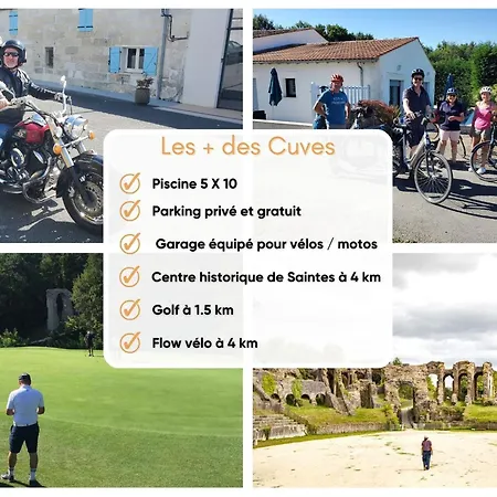 Frühstückspension Les Cuves - Saintes